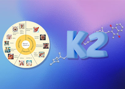 维生素K2具有抵抗感染、减轻炎症和提高自身免疫力的健康效应